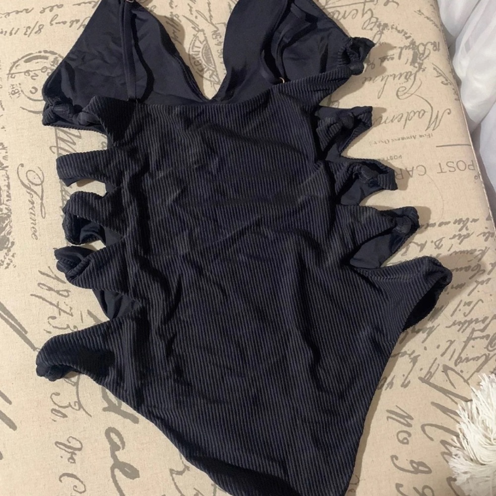 ISO spiritual gangster one piece bathing suit